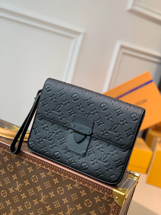 Louis Vuitton S Lock A4 Pouch