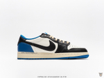 Кроссовки Travis Scott x Fragment x Nike Air Jordan 1 Low "Military Blue"