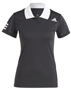 Женское поло Adidas Club Polo W - black/white