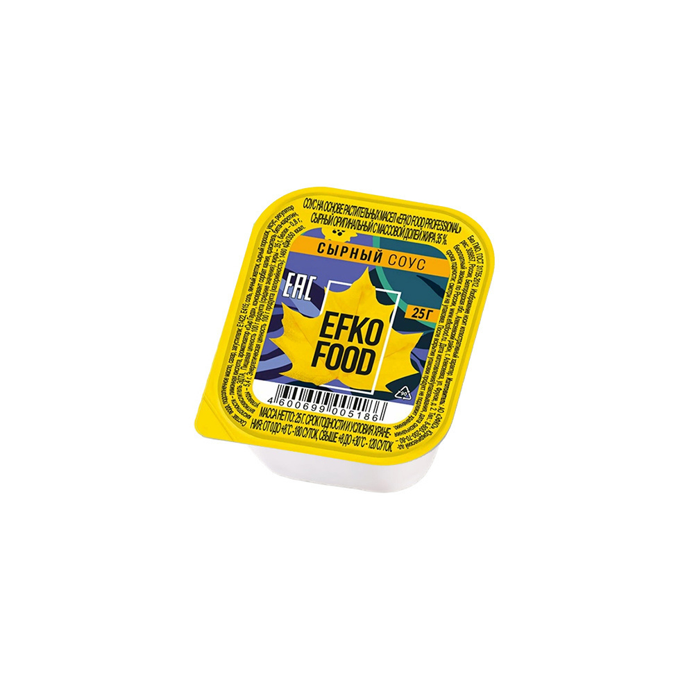 Соус Efko Food Professional Сырный 35% 125*25г