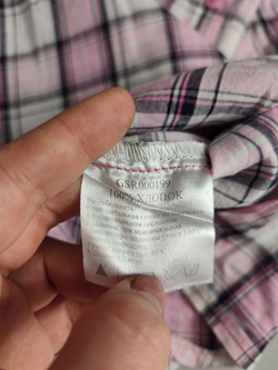 Рубашка Gloria Jeans в клетку, на 14 лет