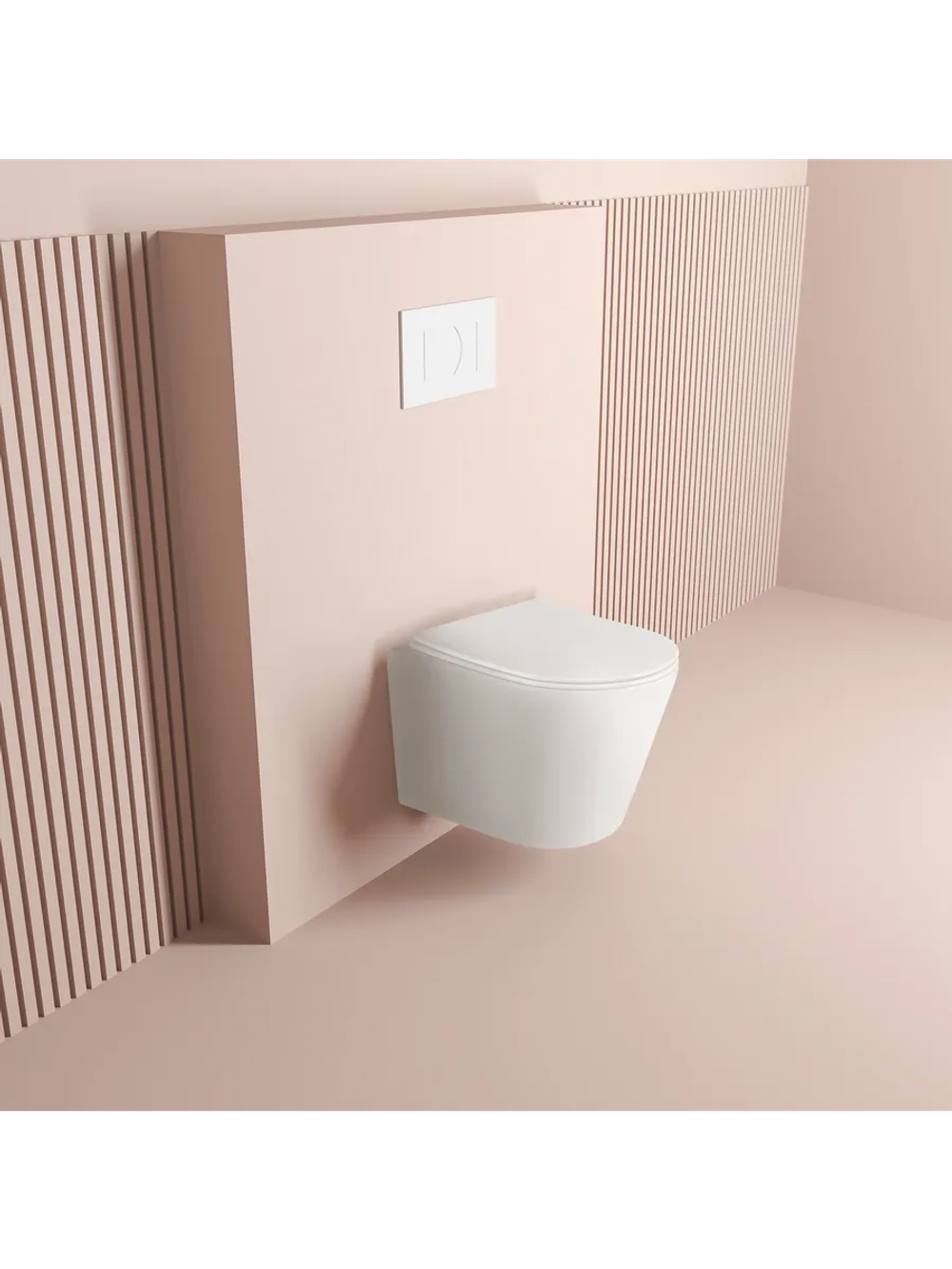 Инсталляция пневматическая с подвесным унитазом MONEY