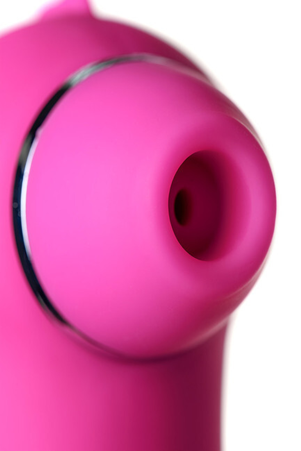 Вакуум-волновой клиторальный стимулятор и вибратор Dino (Цвет: розовый)