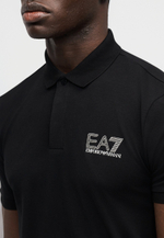EA7 Emporio Armani Футболка-поло - Чёрный