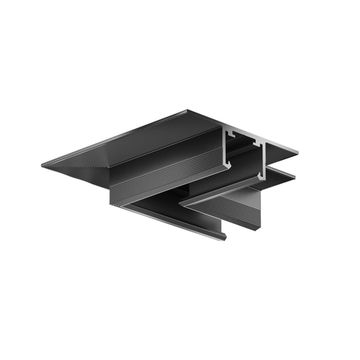 Угол-соединитель 12,5мм 45° встраиваемый под ГКЛ TRA239CLS-42.12B чёрный Exility X Maytoni