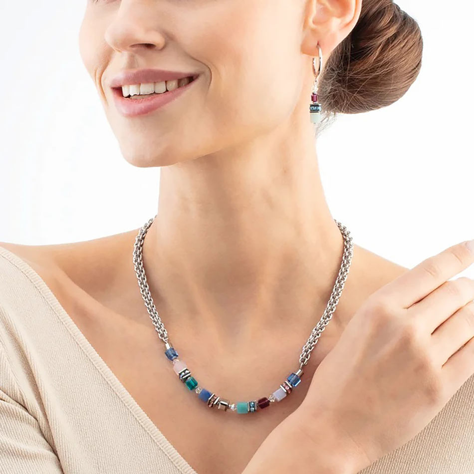 Колье Coeur de Lion Multicolour Couture 3021/10-1550