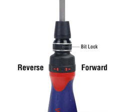 Отвертка WORKPRO 10в1, с трещоткой, быстрая загрузка бит, 5 бит WP221059