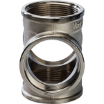 Крестовина STOUT SFT 0031 - 2" (для стальных труб, латунь никелированная)