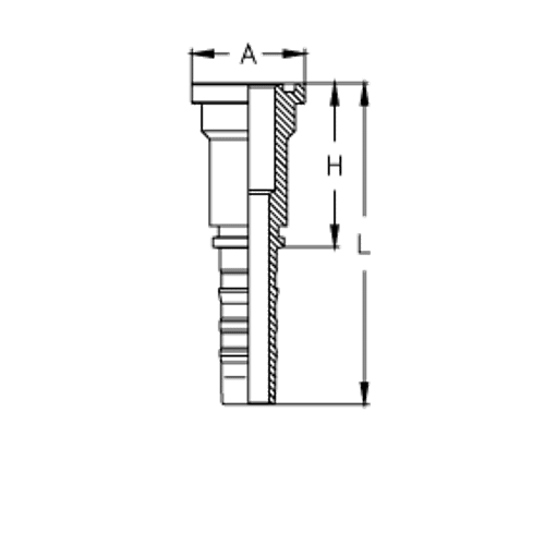 Фитинг DN 32 SFS 1.1/4 54 СS