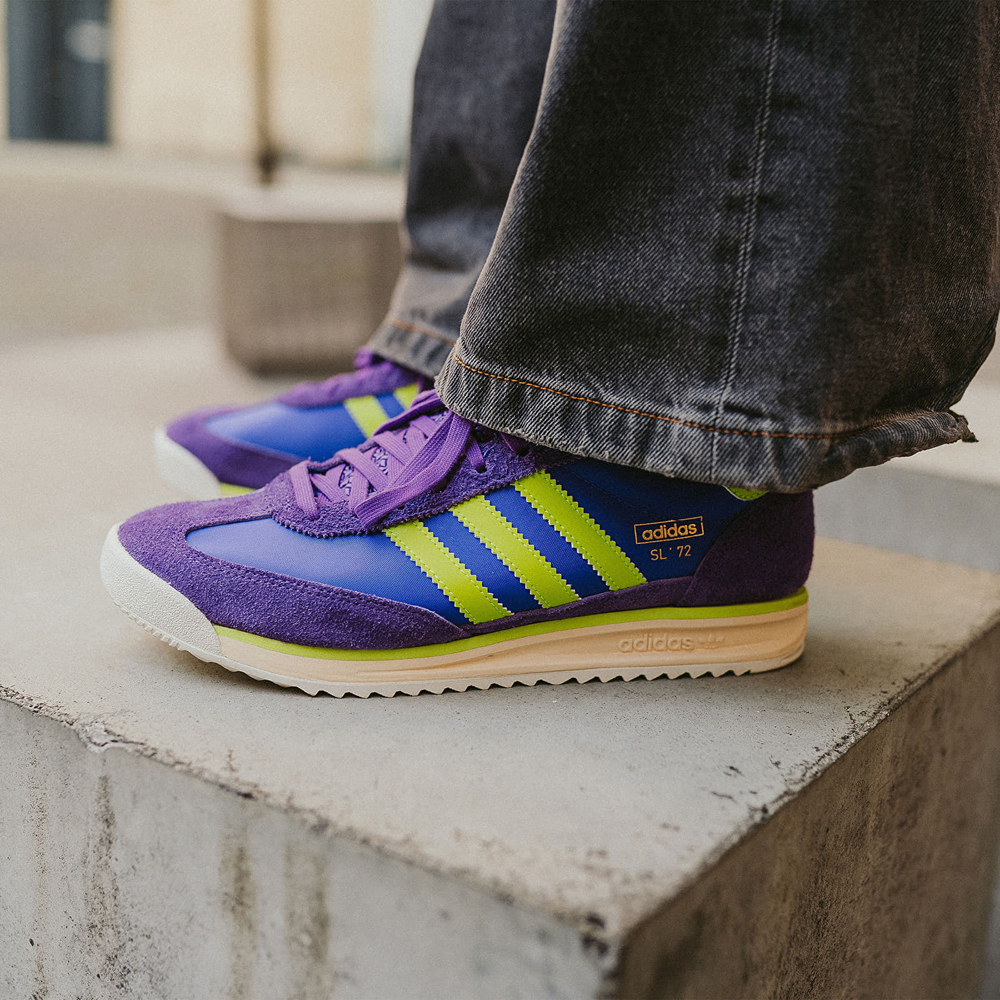 ADIDAS SL 72 RS Active Purple/ Solar Slime