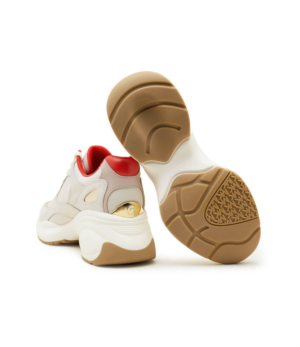 Кроссовки ZUMA Michael Kors - бежевый(43S4ZUFS1D)