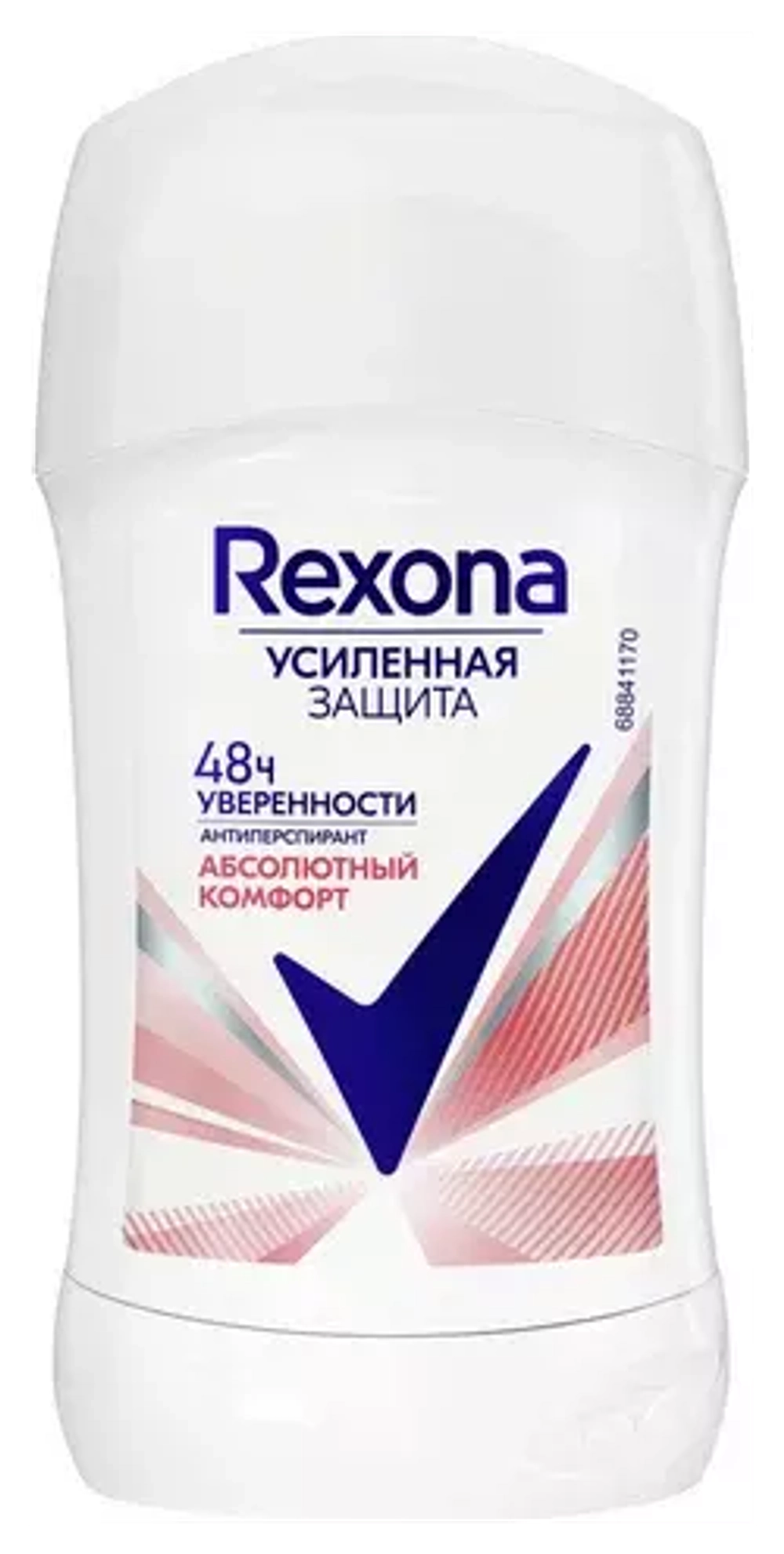 Rexona Антиперспирант Усиленная защита нон-стоп 48ч уверенности Абсолютный комфорт, стик, 40 мл, 40 г