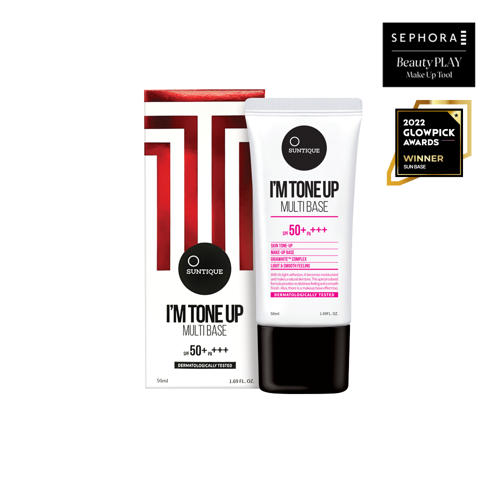 Солнцезащитная основа для макияжа SUNTIQUE I’M TONE UP (SPF50+ PA+++) 50 мг
