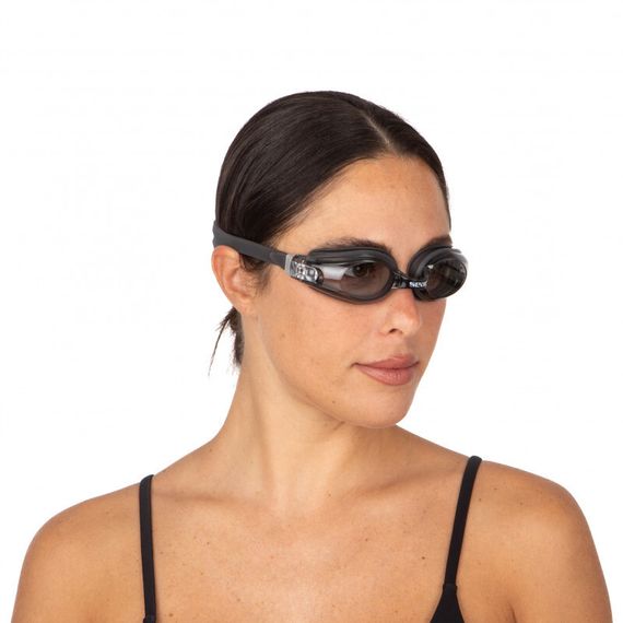 Очки для плавания Seac Jump тонированные стекла черный