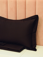 Однотонное постельное белье La Perla Dark Chocolate