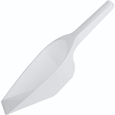 Совок для муки;полипроп.;0,5л;,H=5,L=31,B=12см;белый (Цвет: белый)