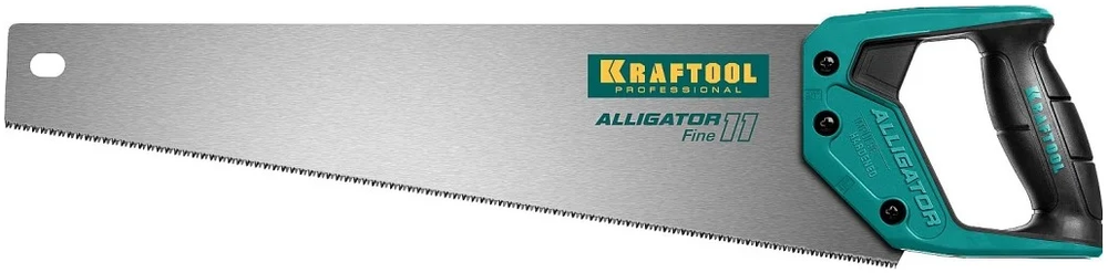 Ножовка для точного реза 450мм 11 TPI 3D зуб Алигатор Файн11 15203-45