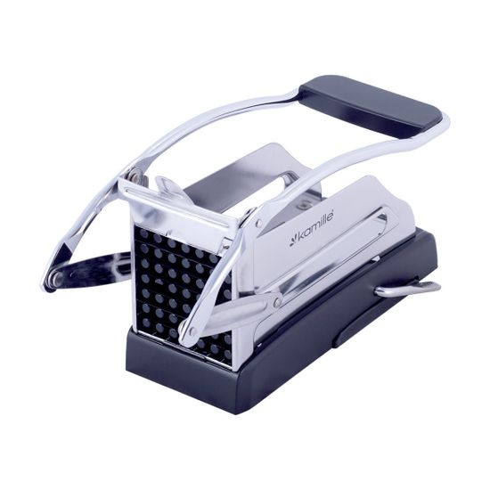 Машинка для нарезки картофеля фри Kamille KM-6511 из нержавеющей стали с двумя насадками