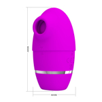 Лиловый стимулятор клитора 4-в-1 Shakira (Цвет: лиловый)