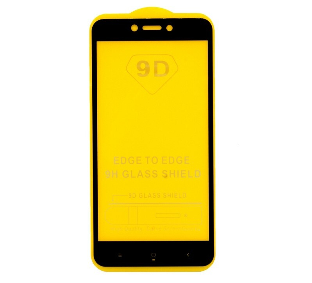 Защитное стекло Xiaomi RedMi G0 (черный) 9D тех.упаковка