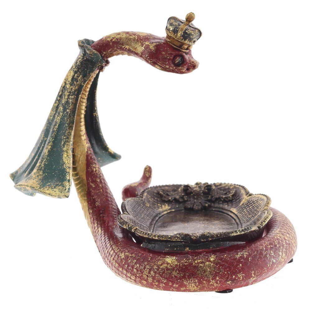 GAEM Блюдо декоративное "Змея", L15 W17 H13 см, 2в.