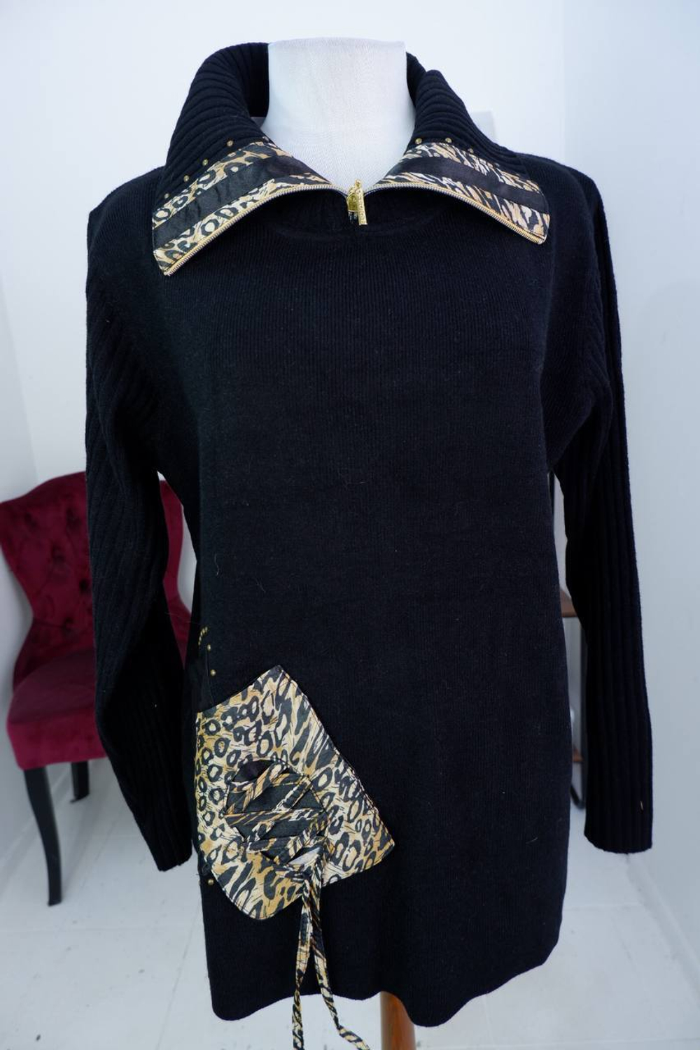 Кофта Gorsey теплая, с шерстью в составе 56 размер