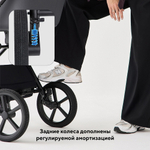 Детская коляска Rant Teo Soft 3 в 1 с автокреслом Evomax Grey Graphite