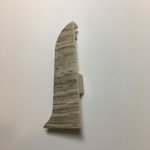 Заглушка правая к плинтусу "LIDER-62" 331 Дуб полярный