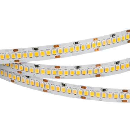 Светодиодная лента RT 2-5000 24V White5500 10mm (2835, 252 LED/m, LUX) (Arlight, 10 Вт/м, IP20) 023555