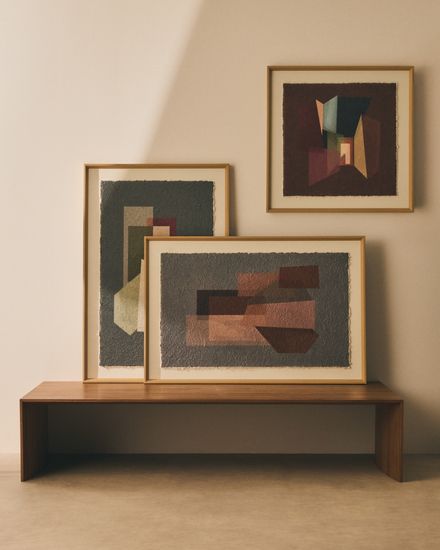 Картина Veluni из переработанной бумаги 60 x 90 см