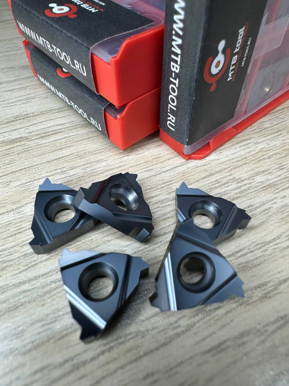 16ER1.5ISO ZP370 пластина резьбовая твердосплавная, метрическая резьба полный профиль 60°