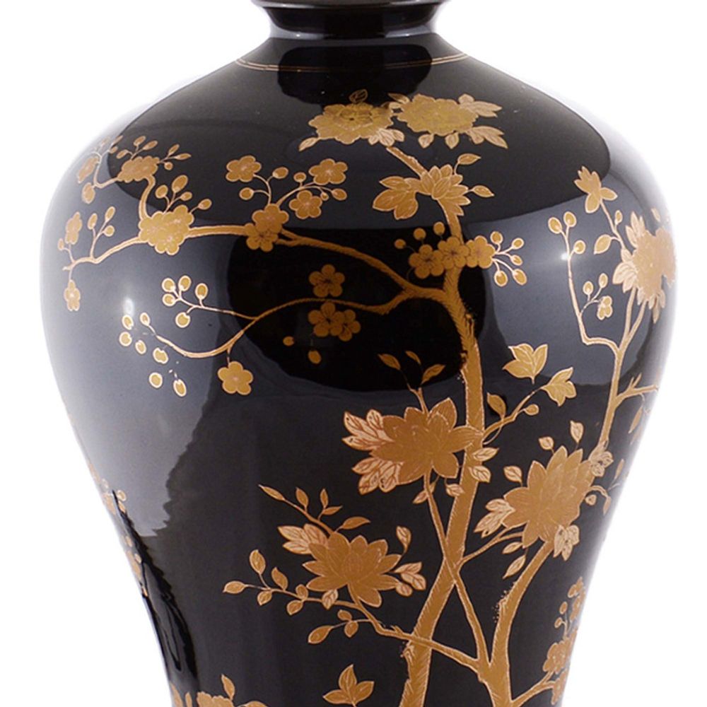 Настольная лампа с абажуром "Тень дракона"