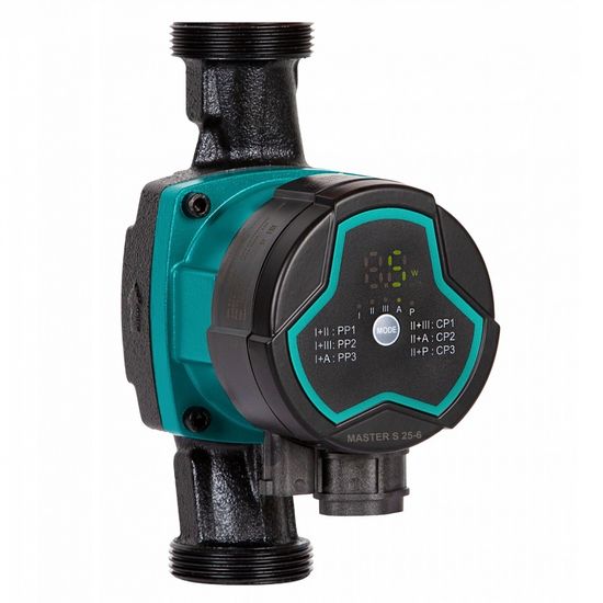 Циркуляционный насос Shinhoo Master S 25-6 180 с гайками энергоэффективный (71111003)