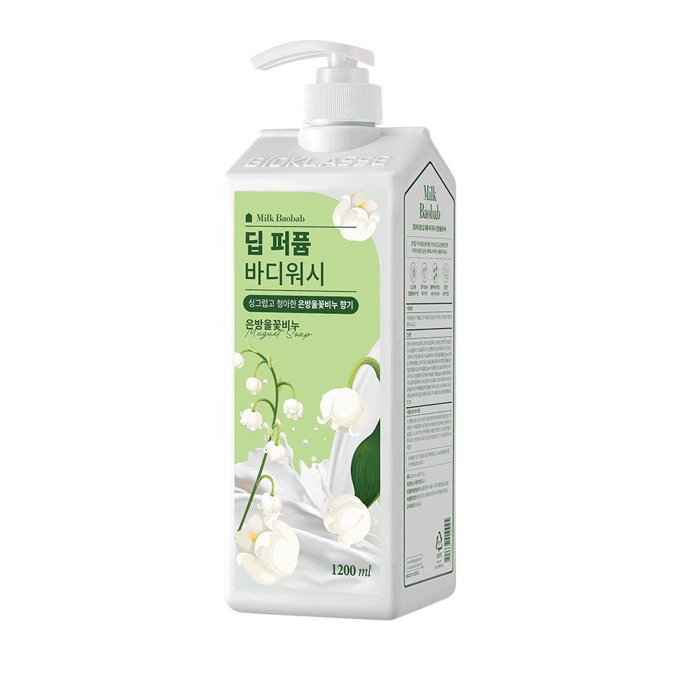 Deep Perfume Body Wash Muguet Soap, 1200 мл.