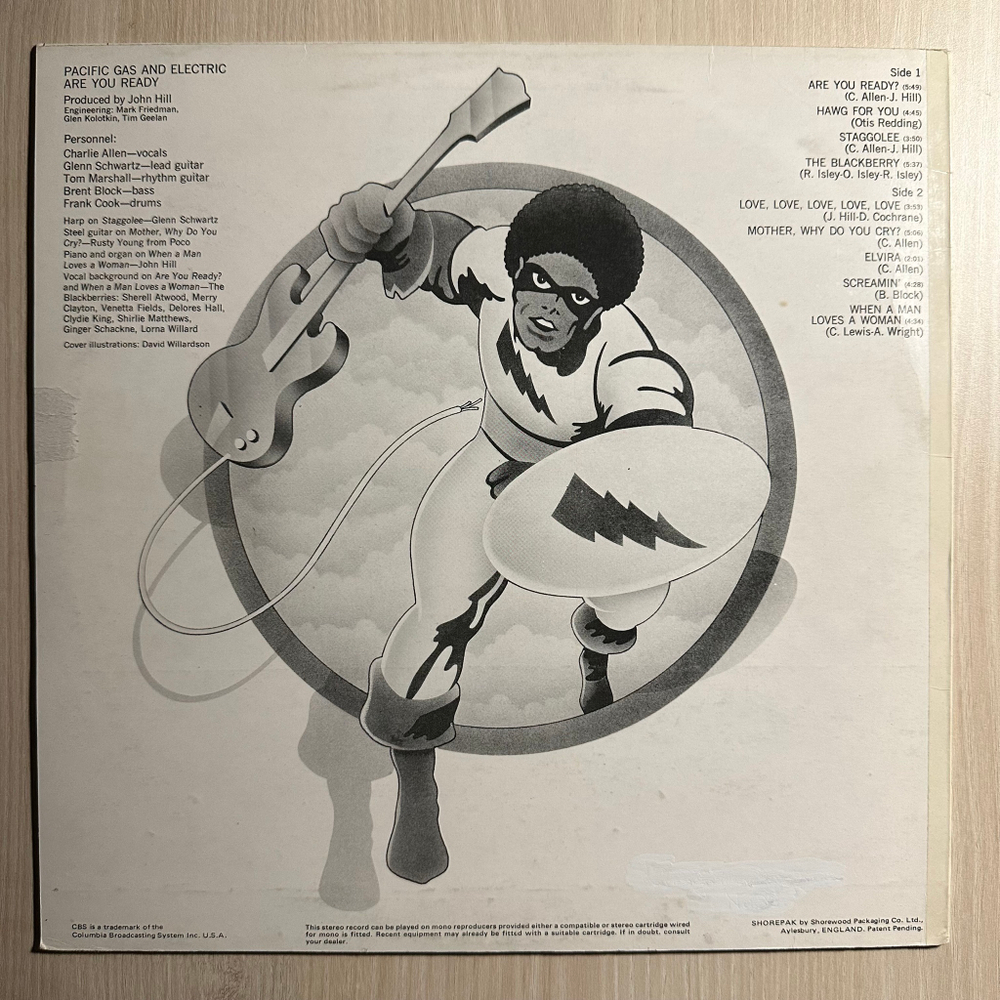 Pacific Gas & Electric - Are You Ready (Англия 1970г.)