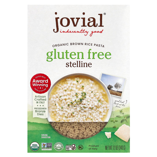 Jovial, Органическая паста из коричневого риса, стеллин, 340 г (12 унций)