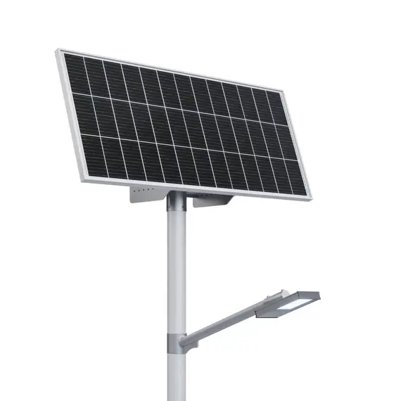 Автономная система освещения на опоре (солнечная панель 200 Вт)