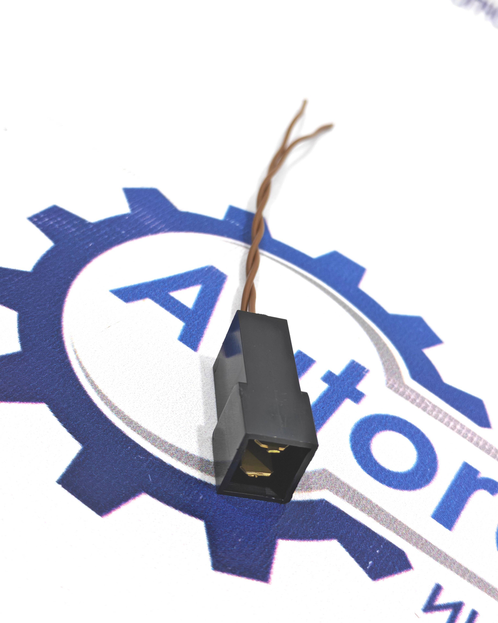 Разъем штыревая с проводом серии 6,3 2-х контактная (5ШТ)