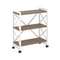 Лофт Стеллаж на колесных опорах-3 полки VR.L-MST.K-3.8  800*400*968