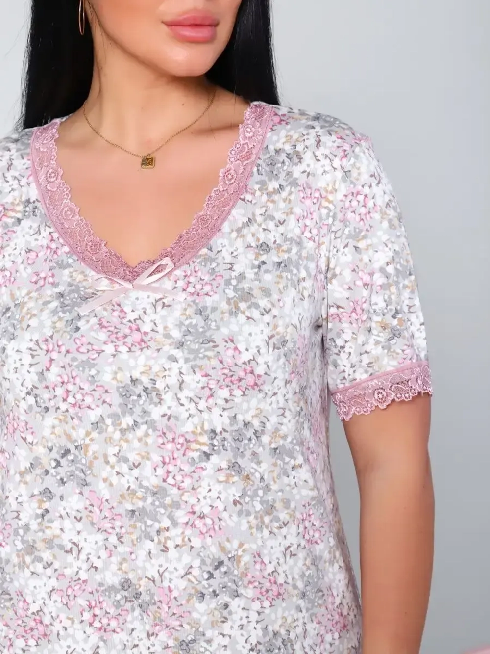 Ночная сорочка из вискозы