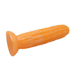 Оранжевый стимулятор в форме кукурузы - 17 см.