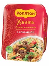 Лапша Роллтон Халяль лагманная с говядиной 90 г