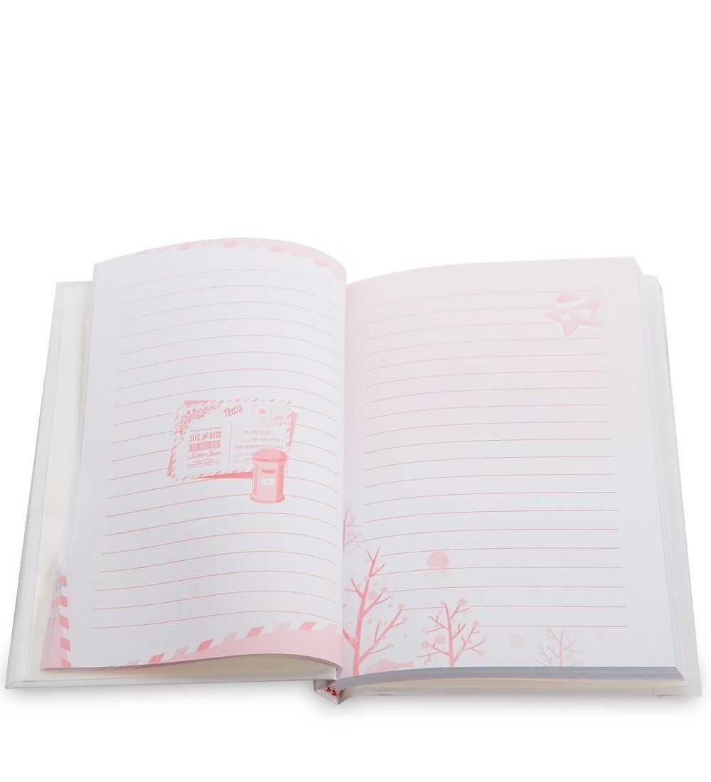 NB-64/3 Блокнот с ручкой «Фламинго» в коробке с замком