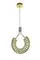 6019E/20W GOLD+CLEAR (1) Люстра NW