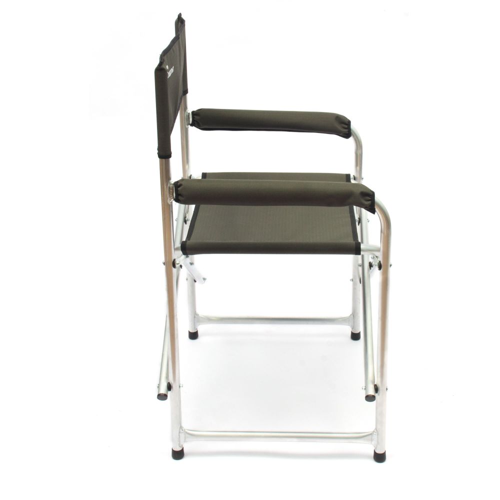 Кресло складное СЛЕДОПЫТ, 560х470х830 мм, сталь 22 мм, хаки/2/