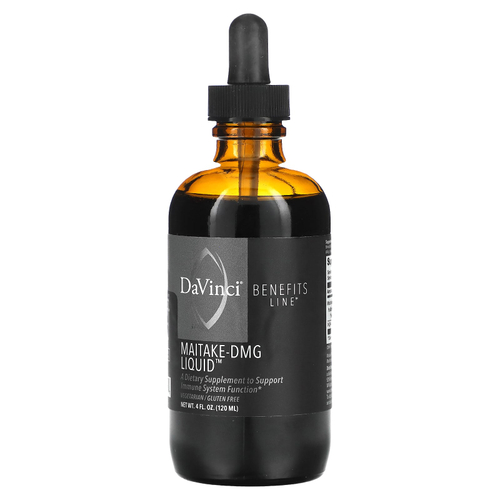 DaVinci Laboratories, Benefits Line, Maitake-DMG Liquid, 120 мл (4 жидк. унц.)