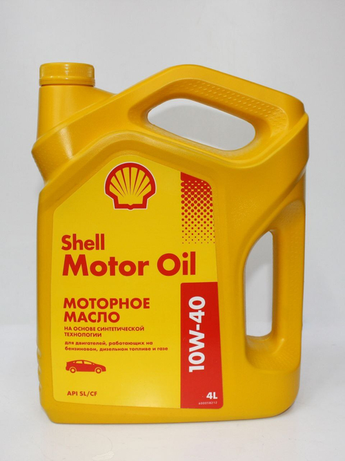 Масло моторное полусинт. 550051070 Shell Motor Oil 10W-40 4л