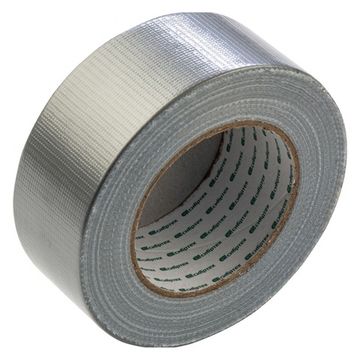 Лента клейкая армированная, 48ммх 50м, серебро Сибртех 888895