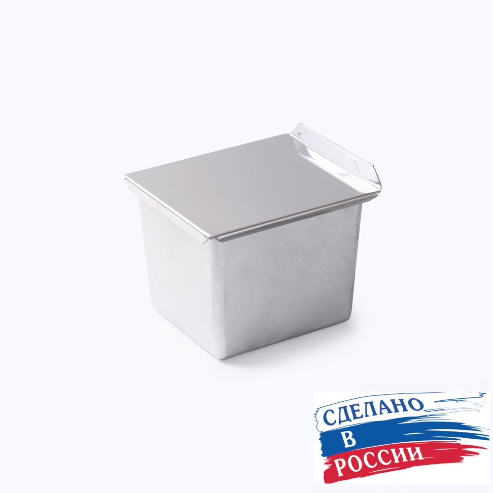 Тостерная форма для выпечки хлеба с крышкой 156х140х122 мм