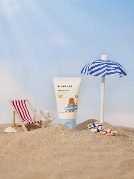 Round Lab Детский солнцезащитный крем для чувствительной кожи SPF50+ PA++++ Baby Mild Sunscreen 60 мл